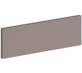 Frente de cajón de cocina atenas tortora mate h 12.8 x l 45 cm