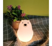 Lámpara de mesa loustik 1 luz led blanco