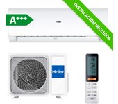 Aire acondicionado split 1x1 haier flexis 35 wifi 3000 fg instalación incluida