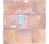 Azulejo cerámico joy efecto nacarado rose 10x10 cm