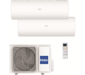 Aire acondicionado 2x1 haier perla a+++ wifi 2000+2000 fg