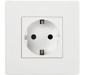 Enchufe completo simon 270 blanco