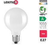 Bombilla led filamento e27 g95 1055 lm clase a