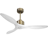 Ventilador de techo con luz motor dc lima d132 02 25 18 purline blanco 132 cm