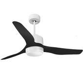 Ventilador de techo con luz motor dc baza klassfan blanco 127 cm