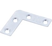 Escuadra plana de 40x40x1,2 mm