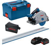Sierra de inmersión bosch gkt 18v-52 gc 2 baterias de 5.5ah.