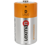 2 pilas alcalinas lexman lr20 d l1