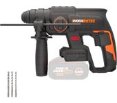 Worx martillo batería brushless de 20v 2j sin batería ni cargador wx381.9