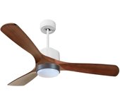 Ventilador de techo con luz motor dc zafiro d132 05 12 11 klassfan blanco 132 cm