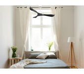Ventilador de techo con luz motor dc canada d132 01 22 18 klassfan blanco 132 cm
