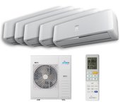 Aire acondicionado multisplit 5x1 aire+ 42-td 3x2235 fg + 2x3010 fg wifi