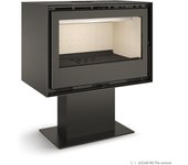 Estufa de leña jucar 80 pie central de 9.6 kw