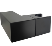 Soporte de ducha con perforación sensea studio negro