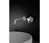 Grifo lavabo empotrado monomando maier look cromo