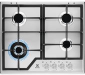 Placa de gas electrolux kgs6436sx 4 zonas de cocción propano 60 cm acero inox