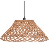 Lámpara de techo lour 1 luz e27 28 cm beige