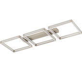 Plafón altaflor led 33.6w 3000k niquel