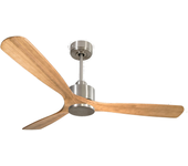 Ventilador de techo sin luz motor dc zafiro klassfan marrón 166 cm