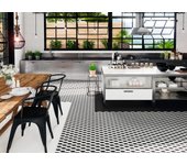 Suelo/azulejo porcelánico hanoi efecto hidráulico cube grey 33x33 cm c2