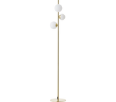 Lámpara de pie callas inspire bronce 3 luces g9 151 cm alto