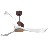 Ventilador de techo sin luz motor dc canada klassfan blanco 132 cm