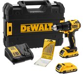 Taladro sin cable dewalt 18v 2 baterias de 2 ah + maletín