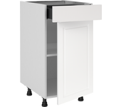 Mueble bajo de cocina delinia id oxford bl 76,8x45 cm 1pta 1 caj