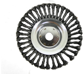 Cepillo de acero con púas para desbrozadora 15 cm