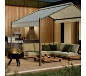 Conjunto de muebles de jardín griffin de teca para 5 personas