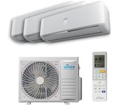 Aire acondicionado multisplit 3x1 aire+ 24-td 2x3010 fg + 2235 fg wifi