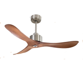Ventilador de techo con luz motor dc cora klassfan blanco 132 cm