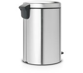 Cubo de pedal 20 litros brabantia acero mate antihuellas