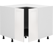 Mueble bajo rincón de cocina delinia id oxford bl 76,8 cm 2pta ang