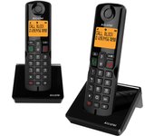 Teléfono inalambrico alcatel s280 duo ewe color negro