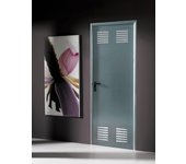 Puerta de trastero de acero galvanizado de apertura derecha de 200x90cm