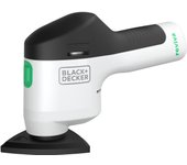 Lijadora de detalle black+ decker 50% material reciclado reviva 12v 1,5ah