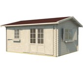 Caseta de madera elista de 538x263x538 cm y m2