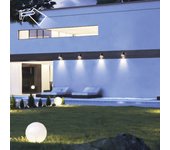 Pack de 4 focos led outdoor smartled ksix 18w rgb y wifi