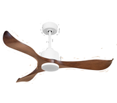 Ventilador de techo sin luz motor dc canada d132 03 22 klassfan blanco 132 cm
