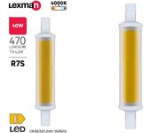 Bombilla led r7s 470 lm blanco neutro transparente