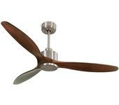 Ventilador de techo sin luz motor dc lima d166 04 27 purline marrón 166 cm