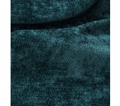 Tela al corte tapicería chenilla aphrodite teal ancho 140 cm
