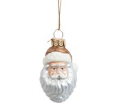 Decoración de árbol de navidad papa noel 4.3x3.8x6.3cm