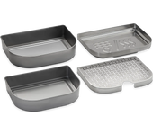 Kit de accesorios para barbacoa weber lumin compact 1000 de acero inoxidable