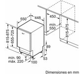 Lavavajillas integrable balay 3vt4031na 45 cm blanco clase e