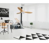 Ventilador de techo sin luz motor dc lima d106 06 32 klassfan beige 106 cm