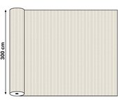 Visillo al corte lino lugo beige ancho 300 cm