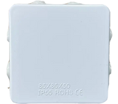 Caja estanca blanca 85x85x50mm