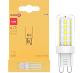 Bombilla led g9 470 lm blanco cálido lexman